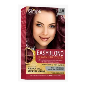 Simpli EasyBlond Keratin Hair Color 48 Burgundy