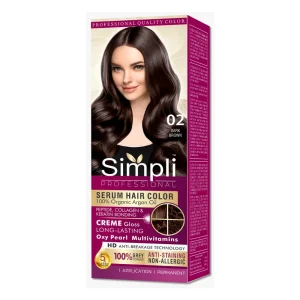 Simpli Serum Hair Color 02 Dark Brown
