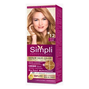 Simpli Serum Hair Color 12 Golden Blond