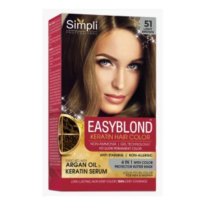 Simpli EasyBlond Keratin Hair Color 51 Light Brown