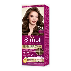Simpli Serum Hair Color 03 Medium Brown