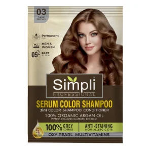Simpli Serum Color Shampoo 03 Dark Brown