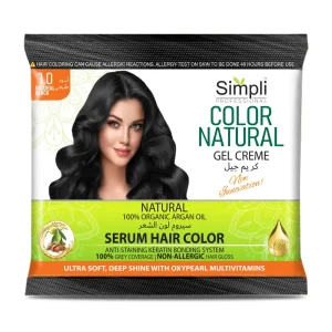 Simpli Serum Hair Color 1.0 Natural Black